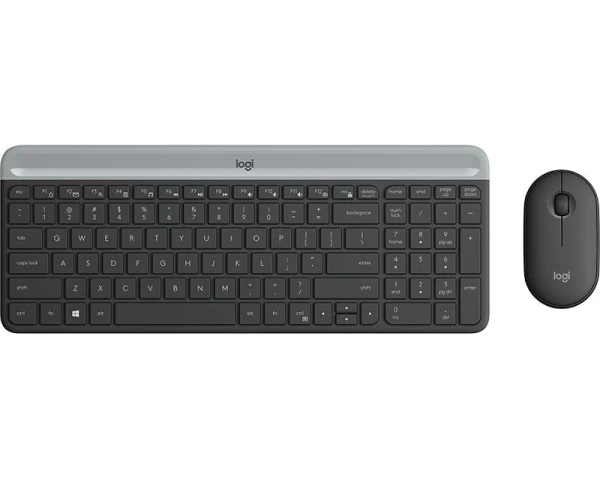 LOGITECH MK470 Wireless Desktop US Graphite tastatura + miš 