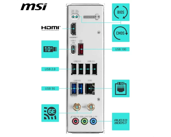 MSI B840M GAMING PLUS WIFI6E matična ploča