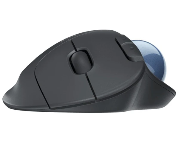 LOGITECH M575s ERGO Bluetooth Trackball Graphite Blue ball miš 