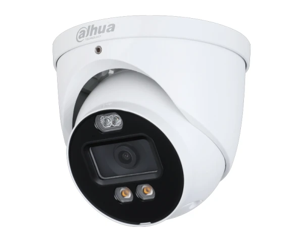 DAHUA_ HAC-ME1509H-A-PV-0280B-S2 5MP HDCVI Full-Color Active Deterrence Fixed Eyeball Camera 
