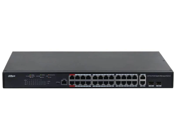 DAHUA_ PFS4226-24GT-370 26-Port Managed Gigabit Switch with 24-Port PoE 