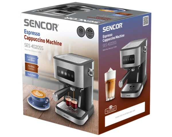 SENCOR SES 4020SS Aparat za espresso kafu 