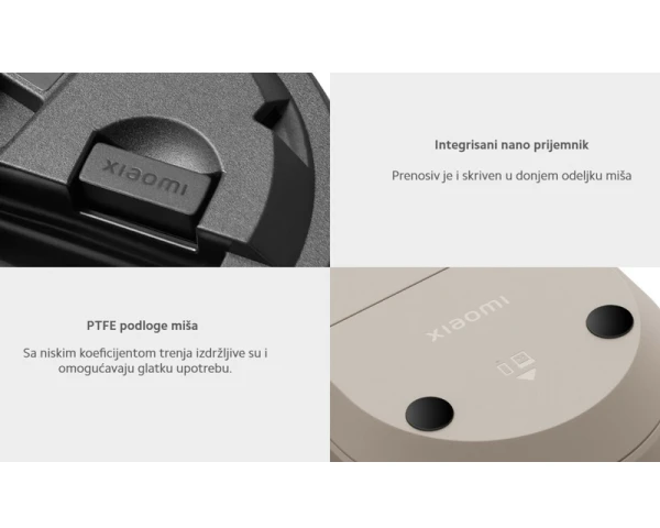 XIAOMI Wireless Mouse 2 lite miš beli (BHR8915GL) 