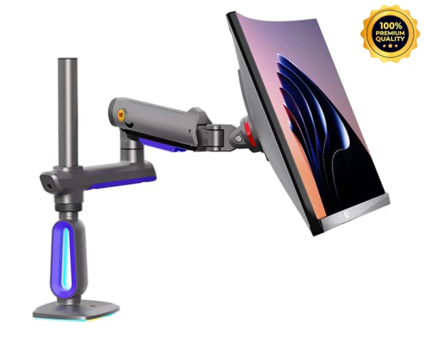 NORTH BAYOU G80 Gaming stoni nosač za monitor mat crni 