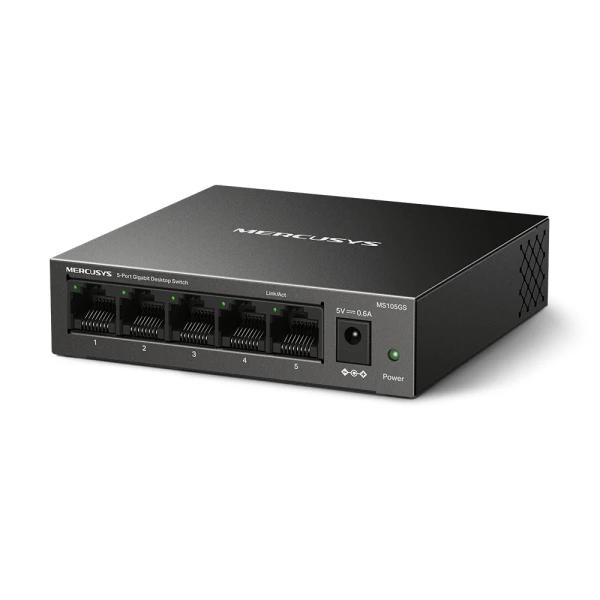 MERCUSYS MS105GS(UN) 5-Port Gigabit Desktop Switch 