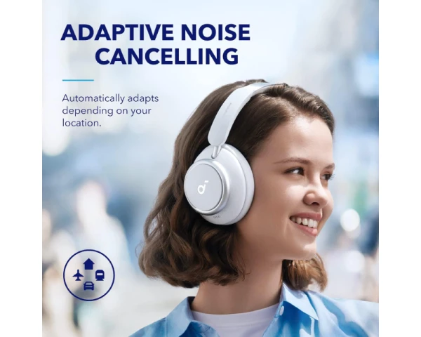 ANKER Soundcore Space Q45 ANC BT slušalice bele 