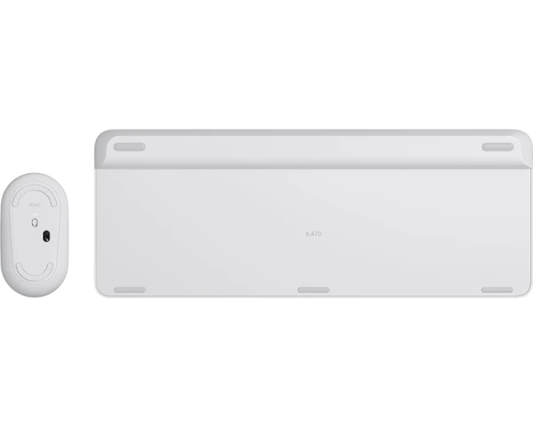 LOGITECH MK470 Wireless Desktop US bela tastatura + miš 