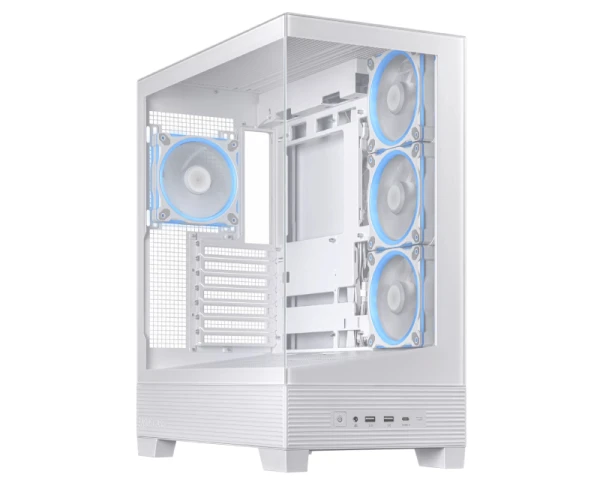 ASUS A31 PLUS TG ARGB WHITE ATX kućište belo 