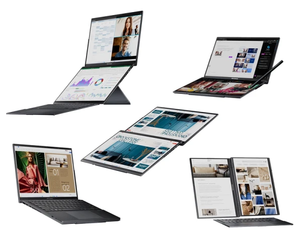 ASUS Zenbook 14 DUO OLED  UX8406CA-QL041W (14 inča FHD, Ultra 9 285H, 32GB, SSD 1TB, Win11 Home) laptop 