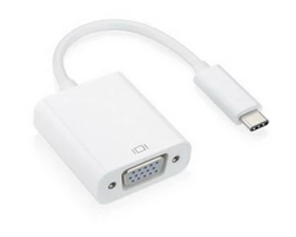 FAST ASIA Adapter-konvertor USB 3.1 tip C (M) - VGA (F) srebrni 