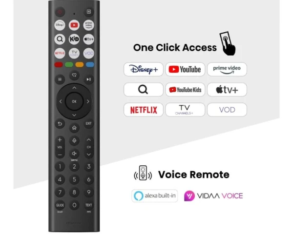HISENSE 75 inča 75E8Q Mini-LED 4K UHD Smart TV 