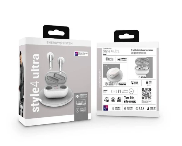 ENERGY SISTEM Style 4 Ultra Moon True Wireless slušalice bele (M45347) 