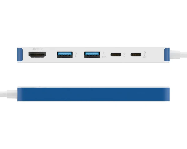 TARGUS HyperDrive Flex 5 Port USB-C Hub plavi (HD4101BUGL) 