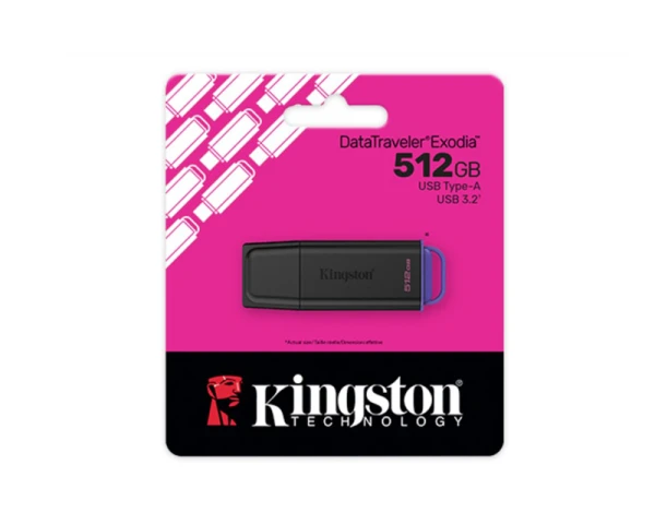 KINGSTON 512GB DataTraveler Exodia 2 USB 3.2 Gen2 DTXG2512GB 