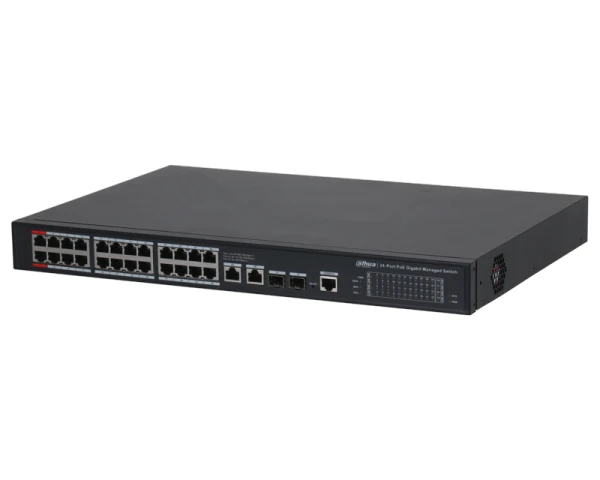 DAHUA S4228-24GT-360 28-Port Cloud Managed Desktop Gigabit Switch with 24-Port PoE 