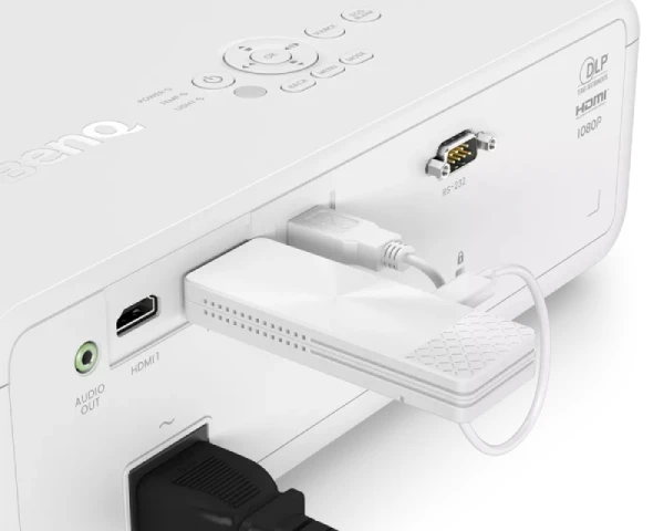 BENQ Wireless Qcast mirror adapter PRJ QP30 WHITE (5A.JH328.004) 