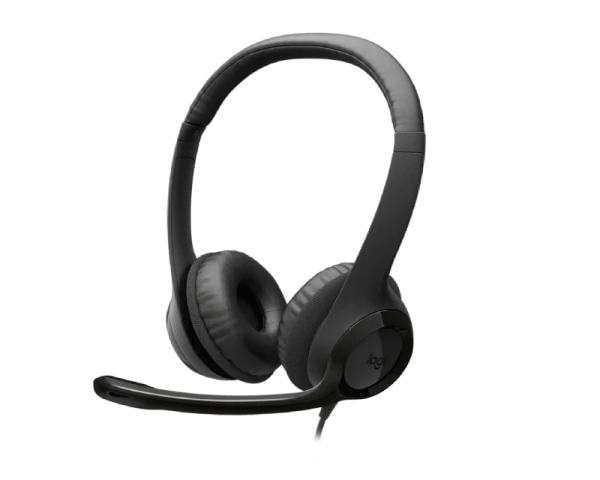 LOGITECH H390 Stereo USB-C slušalice sa mikrofonom crne 