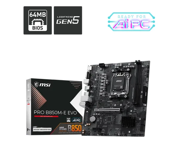 MSI PRO B850M-E EVO matična ploča