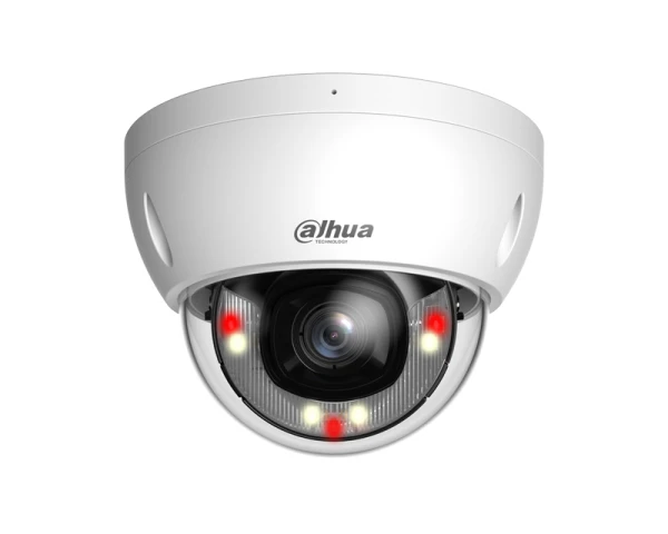 DAHUA IPC-HDBW2449E-S-IL-0280B 4MP Smart Dual Light Fixed-focal Dome WizSense Network kamera 