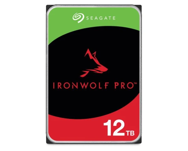 SEAGATE 12TB 3.5 inča SATA III 256MB 7200rpm ST12000NT001 IronWolf Pro hard disk