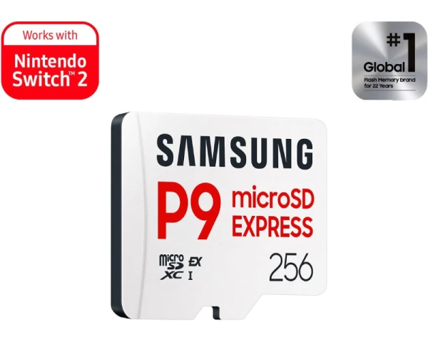 SAMSUNG Memorijska kartica P9 Express MicroSDXC Card 256GB MB-MK256T 