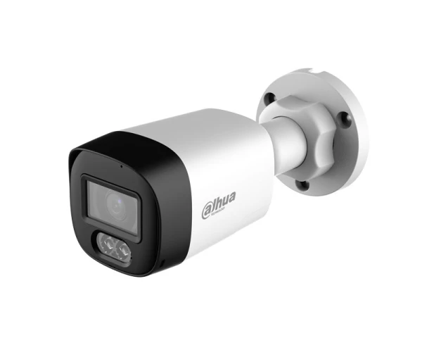 DAHUA DH-HAC-HFW1200RLP-IL-T-0280B-DIP 2MP Smart Dual Light HDCVI Two-way Talk Fixed-focal Bullet kamera 