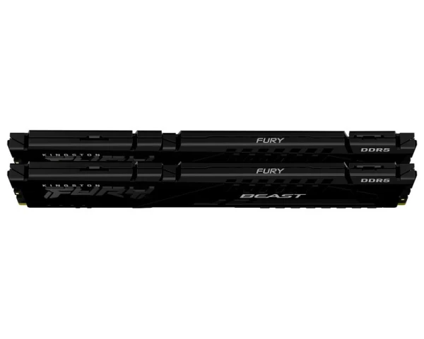 KINGSTON DIMM DDR5 64GB (2x32GB kit) 6400MTs KF564C32BBEK2-64 FURY Beast Black EXPO 
