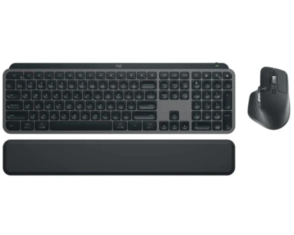 LOGITECH MX Keys S Combo Graphite Wireless Desktop US tastatura + miš 
