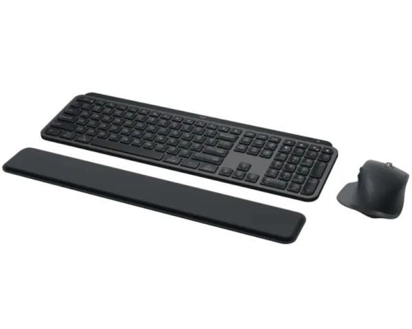 LOGITECH MX Keys S Combo Graphite Wireless Desktop US tastatura + miš 