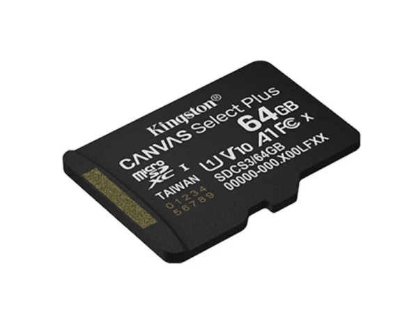 KINGSTON Memorijska kartica U1 V10 SDXC 64GB Canvas Select Plus G3 100R A1 SDCS364GBSP 
