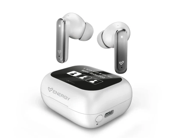 ENERGY SISTEM Snow ScreenSound True Wireless slušalice bele (M45988) 