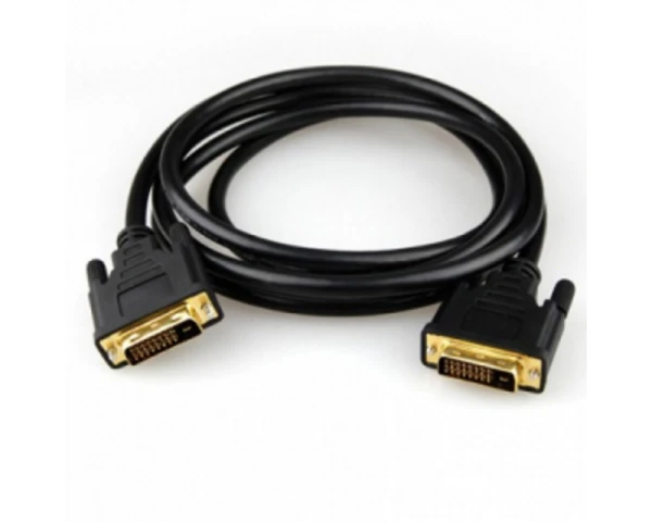 FAST ASIA Kabl DVI-D Dual Link - DVI-D Dual Link MM 1.8m feritno jezgro crni 