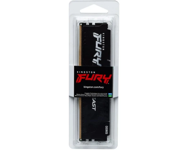 KINGSTON DIMM DDR5 16GB 5600MTs KF556C36BBE-16 Fury Beast Black EXPO 