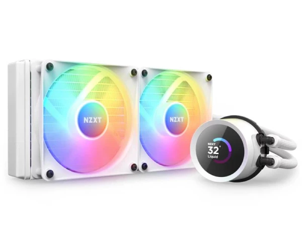 NZXT Kraken 240 RGB vodeno hlađenje belo (RL-KR240-W1) 