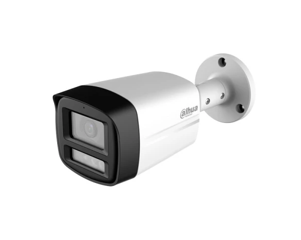 DAHUA HAC-HFW1500TLMP-IL-T-0360B-DIP 5MP Smart Dual Light HDCVI Two-way Talk Fixed-focal Bullet kamera 