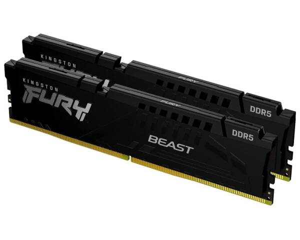 KINGSTON DIMM DDR5 32GB (2x16GB kit) 6000MTs KF560C36BBE2K2-32 FURY Beast Black EXPO 