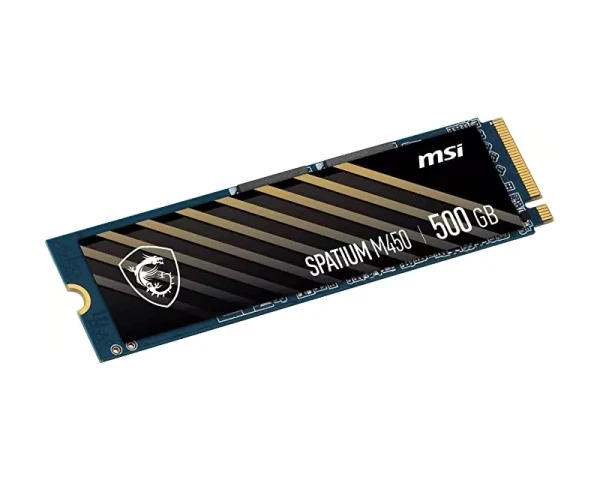 MSI SPATIUM M452 500GB  PCIe 4.0 NVMe M.2 SSD 