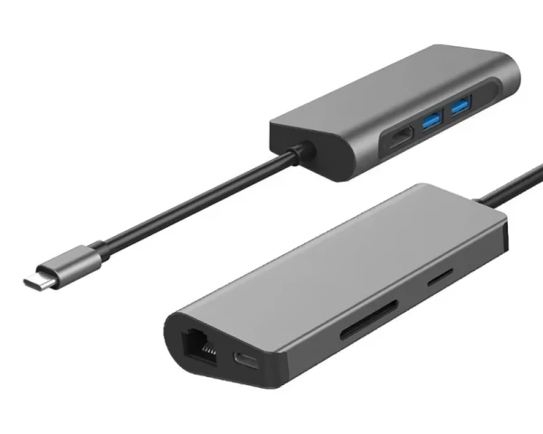 GIGABYTE 7-u-1 USB-C Hub 