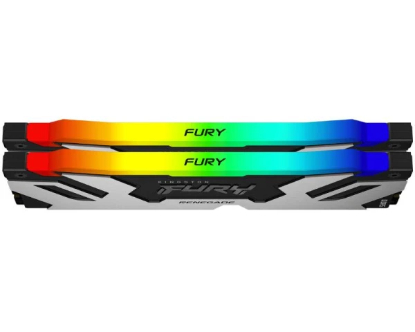 KINGSTON DIMM DDR5 48GB (2x24GB kit) 8000MTs KF580C38RSAK2-48 FURY Renegade Silver RGB XMP 