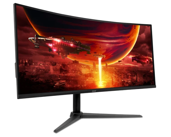 ACER 34 inča ED340CURX0BMIIPX Nitro ED0 UWQHD 3440x1440 VA 200 Hz zakrivljeni gaming monitor 