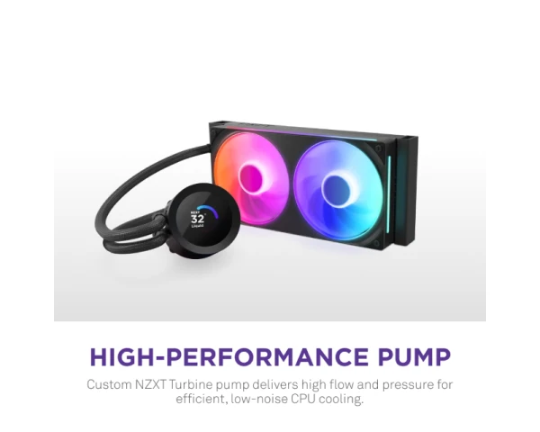 NZXT Kraken Plus 240 RGB V2 vodeno hlađenje crno (RL-KR240-B2) 
